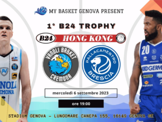 B24 Trophy Pallacanestro Brescia Vanoli Cremona MY Basket Genova