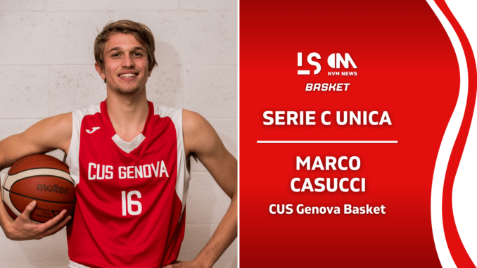 Casucci Marco CUS Genova Basket