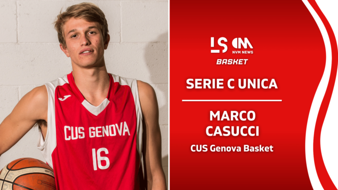 Casucci Marco CUS Genova Basket