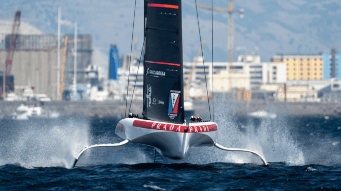 Regata Preliminare Napoli America's Cup Luna Rossa