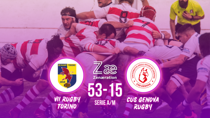 VII Rugby Torino vs CUS Genova Rugby 53-15