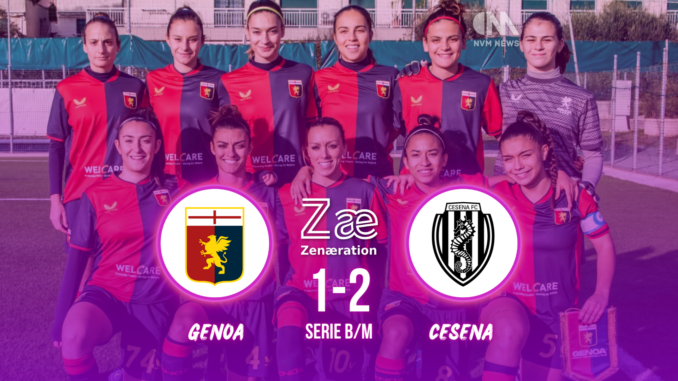 Genoa vs Cesena 1-2