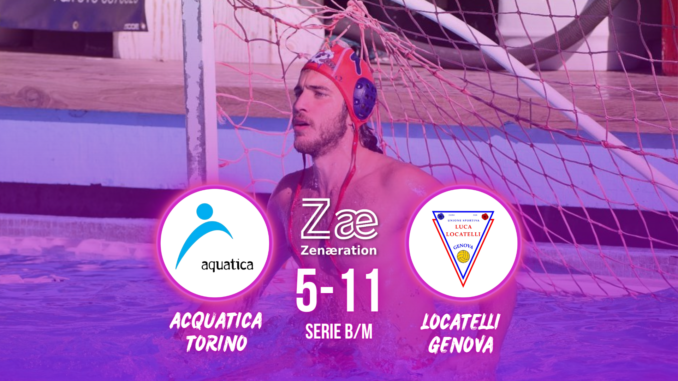 Acquatica Torino vs Locatelli Genova 5-11
