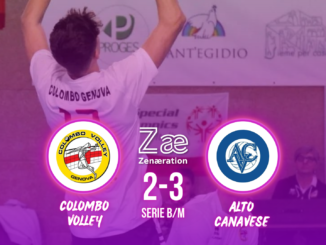 Colombo Volley vs Alto Canavese Volley 2-3