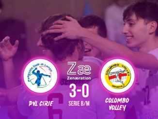 PVL Cirié vs Colombo Volley 3-0