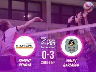Rimont Genova vs Volley Garlasco 0-3