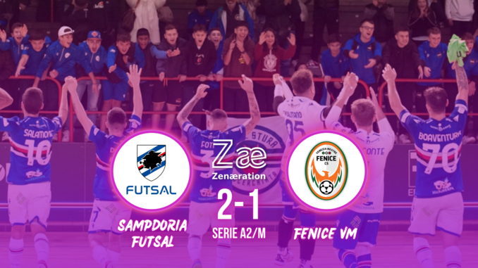 Sampdoria Futsal vs Fenice Venezia Mestre 2-1