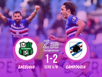 Sassuolo vs Sampdoria 1-2