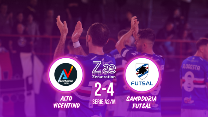 AltoVicentino Futsal vs Sampdoria Futsal 2-4